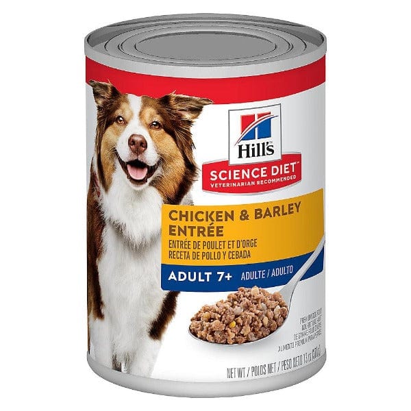 Science Diet Chicken & Barley Entree Adult 7+ Canned Dog Food, 13oz - Image 2