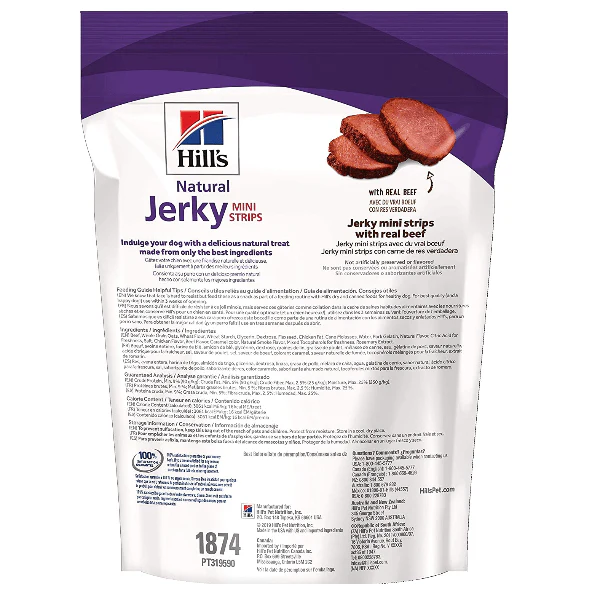 Hill's Science Diet Jerky Mini-Strips with Real Beef Dog Treat - Image 4
