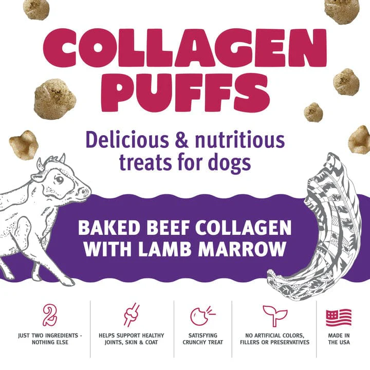Icelandic+ Beef Collagen Puffs with Marrow Treats for Small Dogs (SPECIAL ORDER ITEM) - Image 2