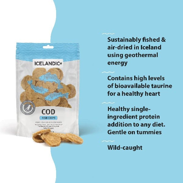 Icelandic+ Cod Fish Chips Dog Treats (SPECIAL ORDER ITEM) - Image 3