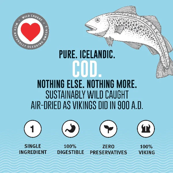 Icelandic+ Cod Skin Rolls Dog Treats (SPECIAL ORDER ITEM) - Image 2