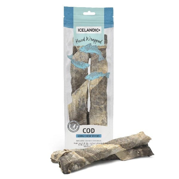 Icelandic+ Hand Wrapped Cod Skin Sticks for Dogs (SPECIAL ORDER ITEM) - Image 2