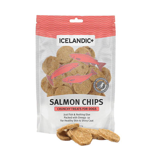 Icelandic+ Salmon Fish Chips Dog Treats (SPECIAL ORDER ITEM)