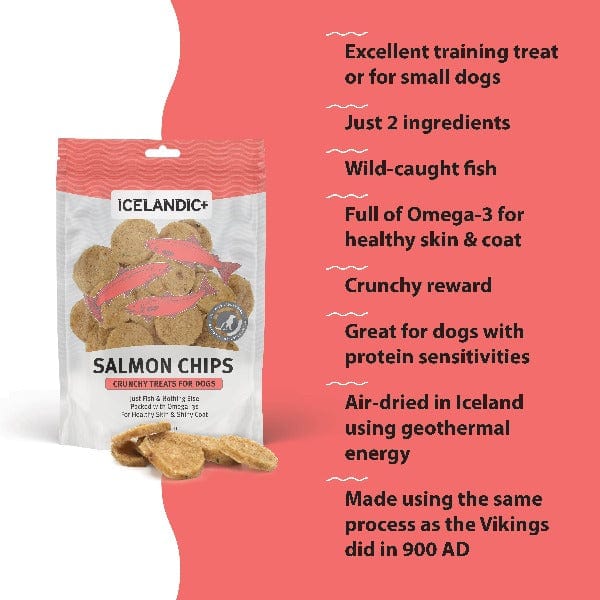 Icelandic+ Salmon Fish Chips Dog Treats (SPECIAL ORDER ITEM) - Image 3