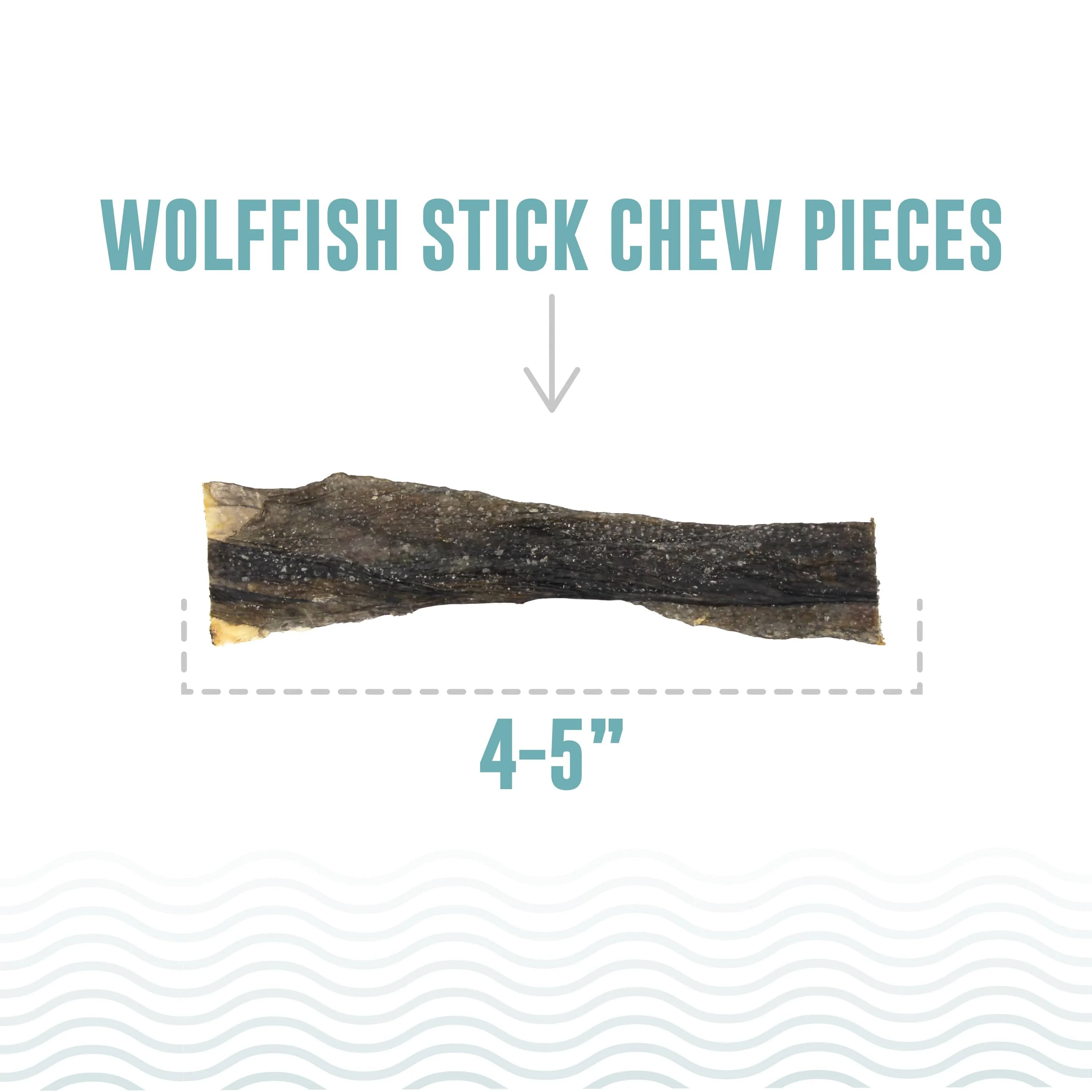 Icelandic+ Wolffish Skin Sticks & Pieces Dog Treats (SPECIAL ORDER ITEM) - Image 4