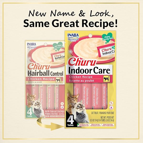 Inaba Churu Indoor Care Chicken Recipe Creamy Purée Cat Treat - Image 2