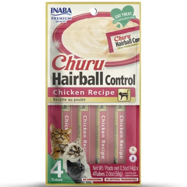 Inaba Churu Indoor Care Chicken Recipe Creamy Purée Cat Treat - Image 6