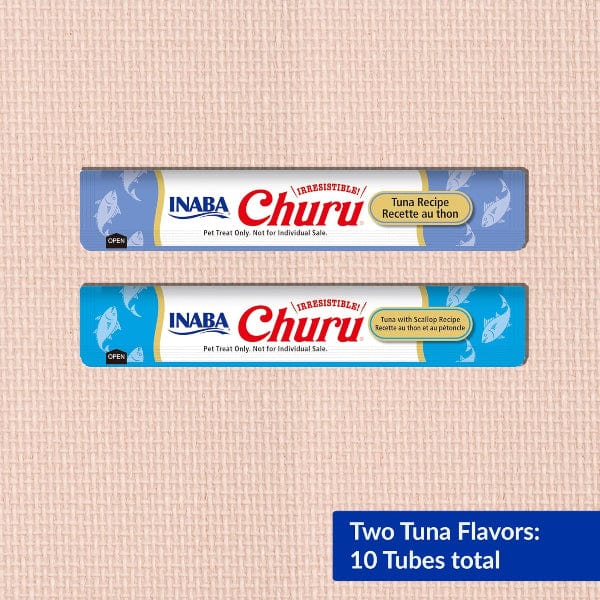 Inaba Churu Tuna Recipe Creamy Purée Cat Treat Variety Pack - Image 2
