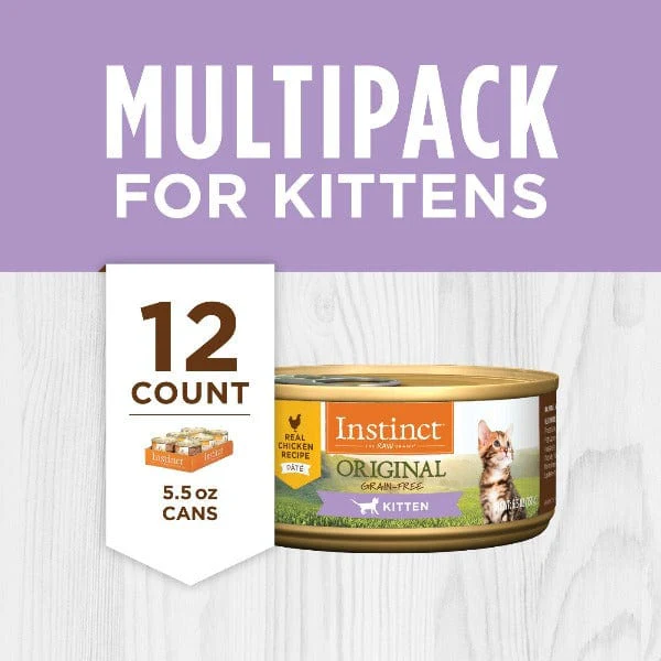 Instinct Original Real Chicken Recipe Canned Kitten Food - Image 2