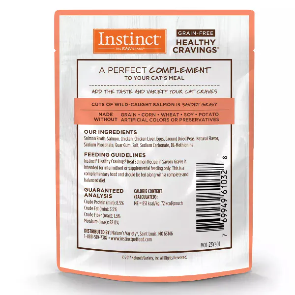Instinct Healthy Cravings Real Salmon Recipe Wet Cat Food Topper - Image 5