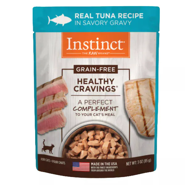 Instinct Healthy Cravings Real Tuna Recipe Wet Cat Food Topper