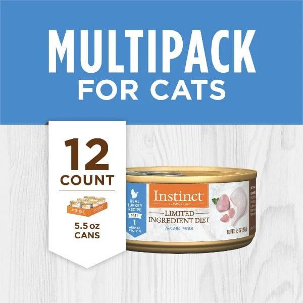 Instinct L.I.D Real Turkey Recipe Canned Cat Food (SPECIAL ORDER ITEM) - Image 6