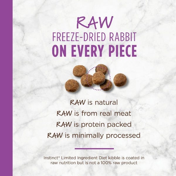 Instinct Limited Ingredient Diet Real Rabbit Recipe Dry Cat Food, 4.5lb - Image 6