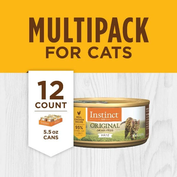 Instinct Original Real Chicken Recipe Canned Cat Food - Image 6