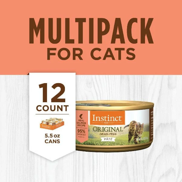 Instinct Original Real Salmon Recipe Canned Cat Food - Image 6