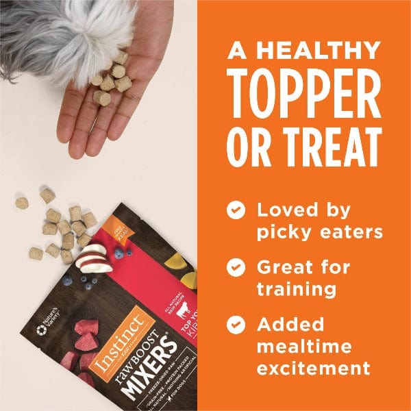 Instinct Raw Boost Mixers All Natural Beef Recipe Dog Food Topper, 6oz - Image 6