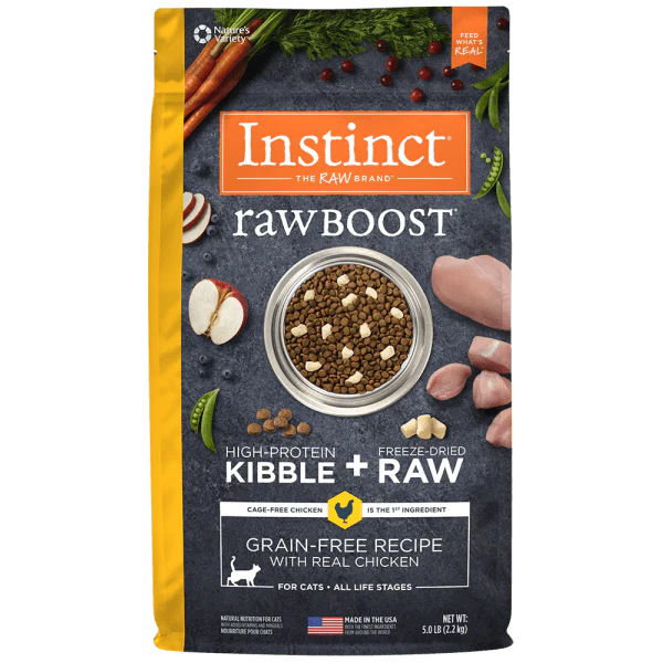Instinct Raw Boost Real Chicken Recipe Dry Cat Food - Image 7