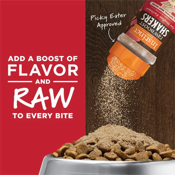 Instinct Raw Boost Shakers Beef Recipe Dog Food Topper - Image 2