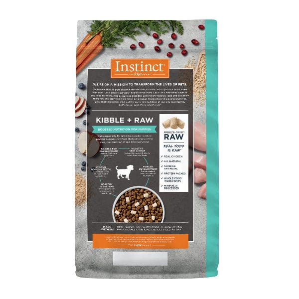 Instinct Raw Boost Whole Grain Real Chicken & Brown Rice Puppy Recipe Dry Food, 3.5lb - Image 6