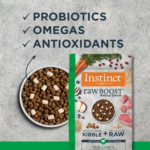 Instinct Raw Boost Whole Grain Real Lamb & Oatmeal Recipe Dry Dog Food - Image 5