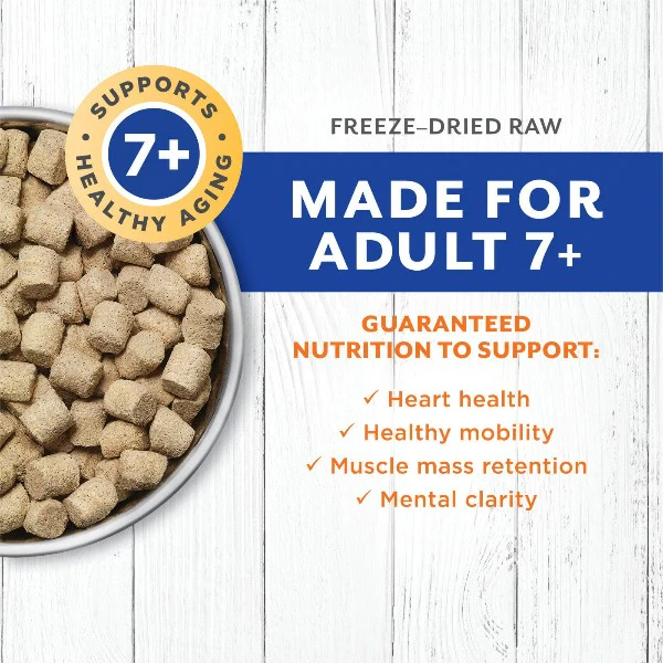 Instinct Raw Longevity Chicken Recipe 100% Freeze Dried Adult 7+ Dog Food, 16oz - Image 2