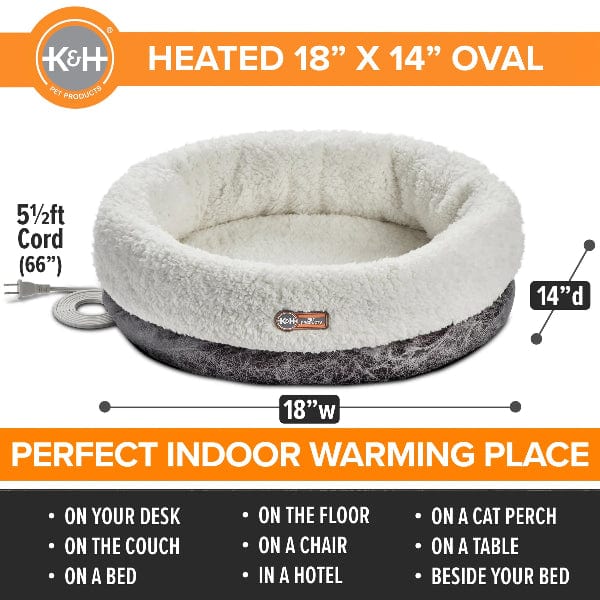 K&H Thermo-Snuggle Cup Heated Cat Bed - Image 3