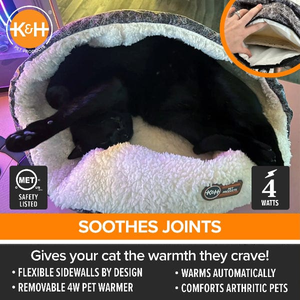 K&H Thermo-Snuggle Cup Heated Cat Bed - Image 5