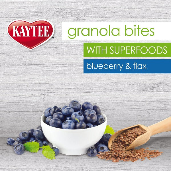 Kaytee Granola Bites with Superfoods Blueberry & Flax - Image 2