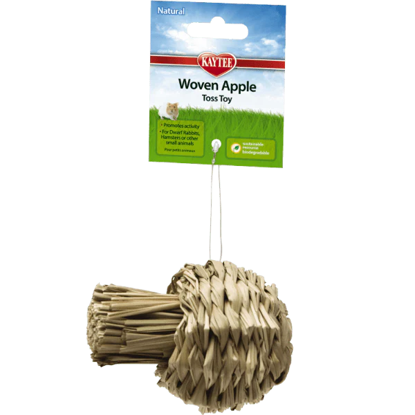 Kaytee Natural Woven Apple Toss Toy