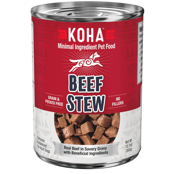 KOHA Beef Stew Canned Dog Food