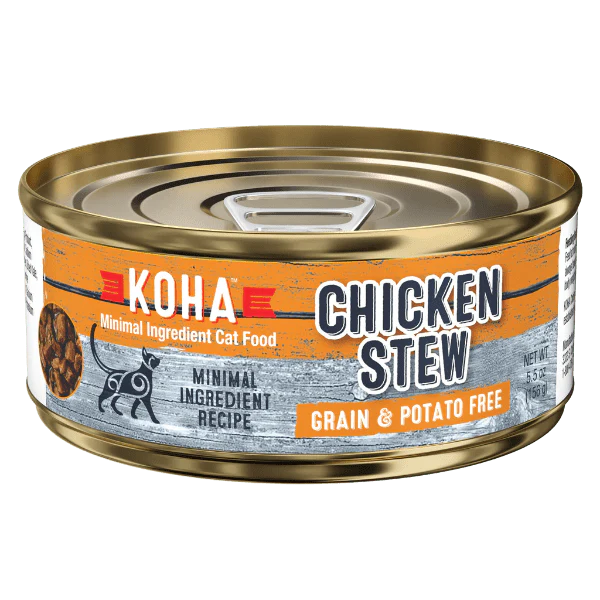 KOHA Chicken Stew Canned Cat Food, 5.5oz
