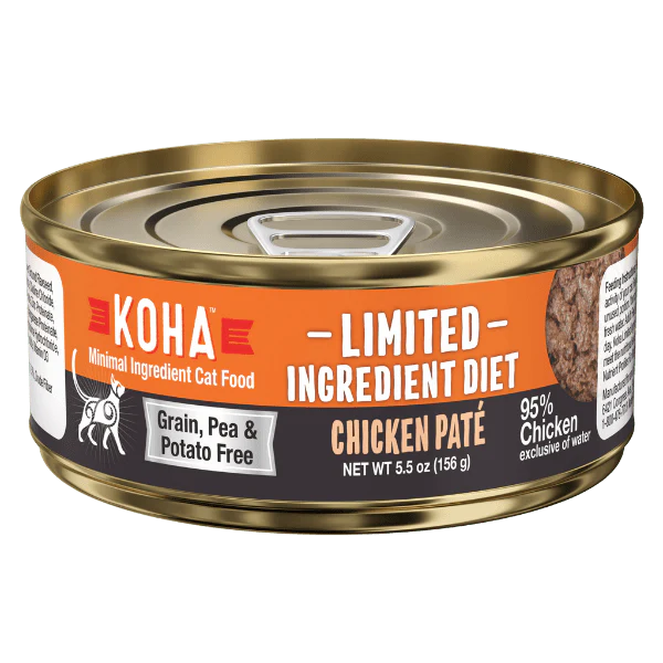 KOHA LID Chicken Pate Canned Cat Food, 5.5oz