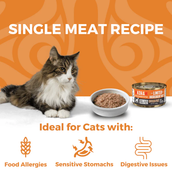 KOHA LID Chicken Pate Canned Cat Food, 5.5oz - Image 2