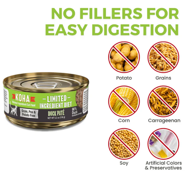 KOHA LID Duck Pate Canned Cat Food - Image 4