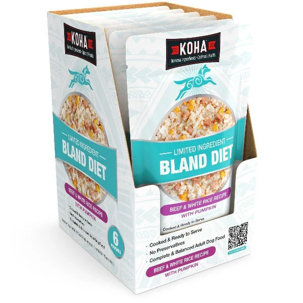KOHA Limited Ingredient Bland Diet Beef & White Rice Recipe for Dogs - Image 7