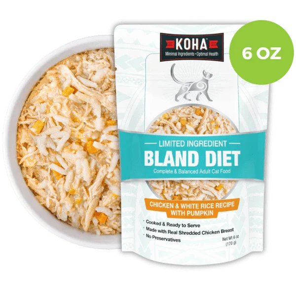 KOHA Limited Ingredient Bland Diet Chicken & White Rice Recipe for Cats - Image 2