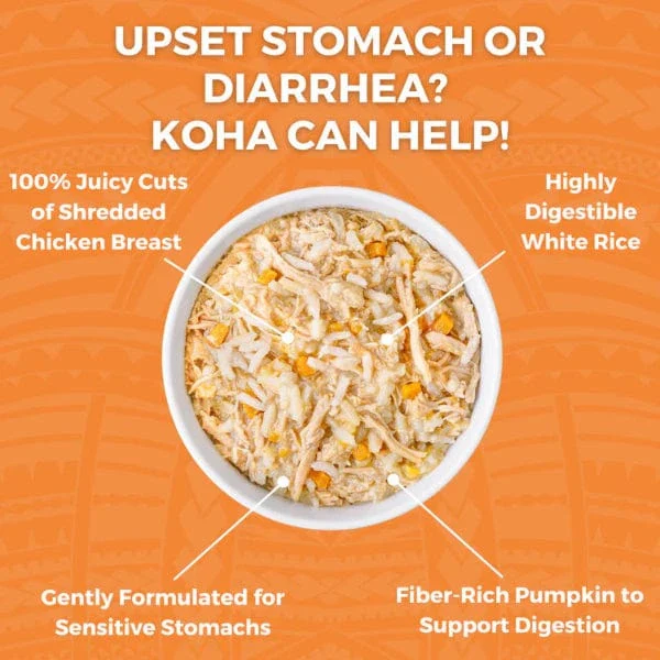 KOHA Limited Ingredient Bland Diet Chicken & White Rice Recipe for Cats - Image 3