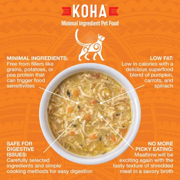 KOHA Pure Shreds Shredded Chicken Entree Canned Cat Food, 5.5oz - Image 2