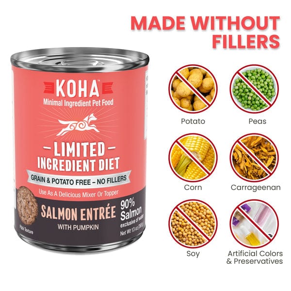 KOHA LID Salmon Entrée Canned Dog Food - Image 4