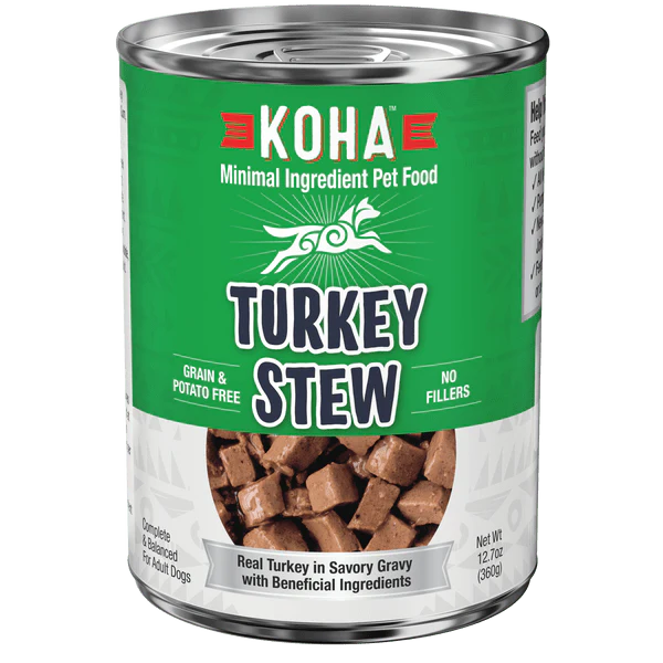 KOHA Turkey Stew Canned Dog Food