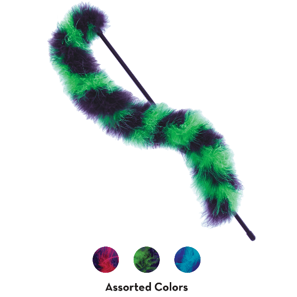 KONG Active Twisted Boa Teaser Cat Toy - Image 2