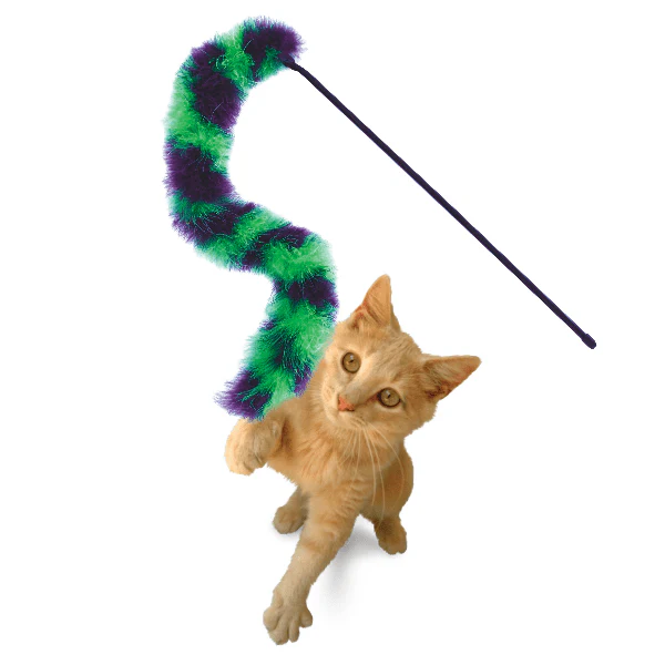 KONG Active Twisted Boa Teaser Cat Toy - Image 3