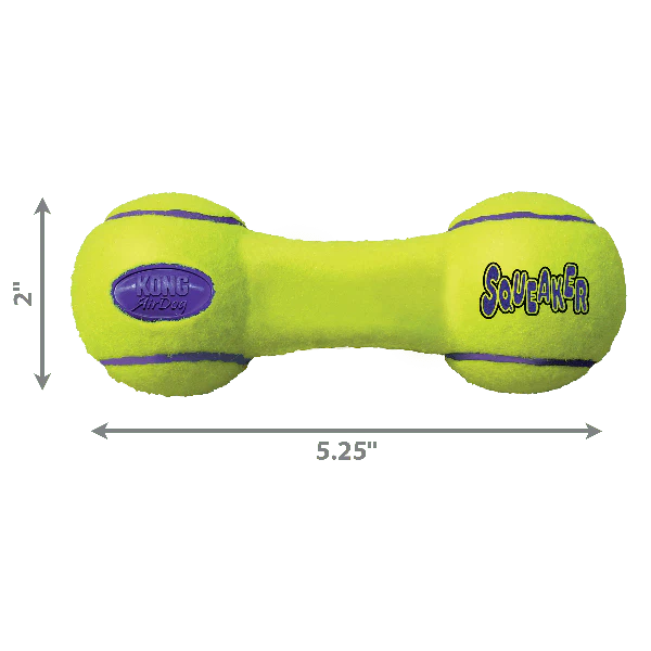 KONG Airdog Squeaker Dumbell Dog Toy - Image 3