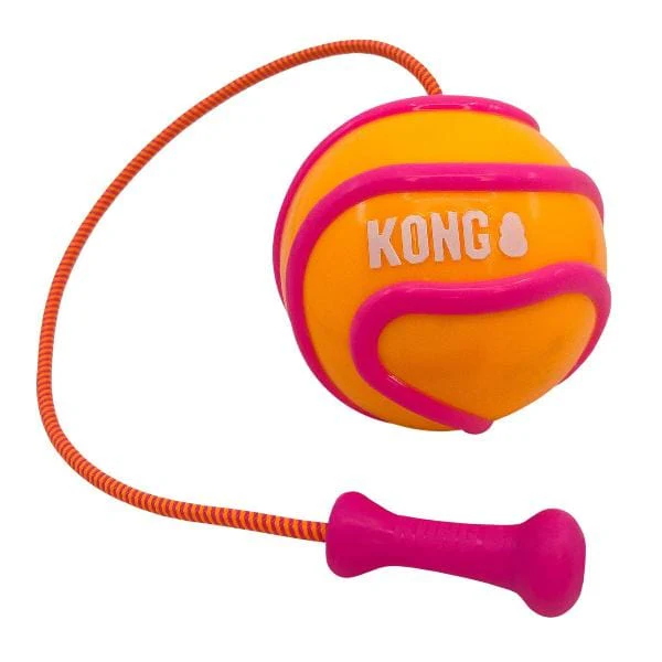 KONG Bunji High-Viz Ball Dog Toy - Image 4