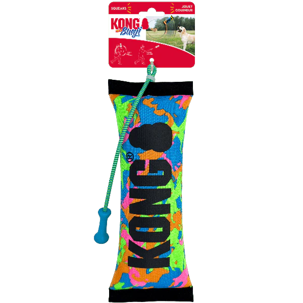 KONG Bunji High-Viz Bumper Dog Toy