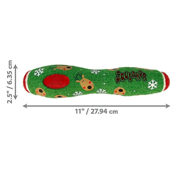 KONG Holiday AirDog Squeaker Stick Dog Toy - Image 2