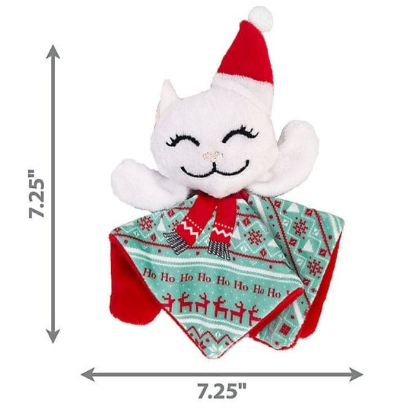 KONG Holiday Crackles Santa Kitty Cat Toy - Image 3