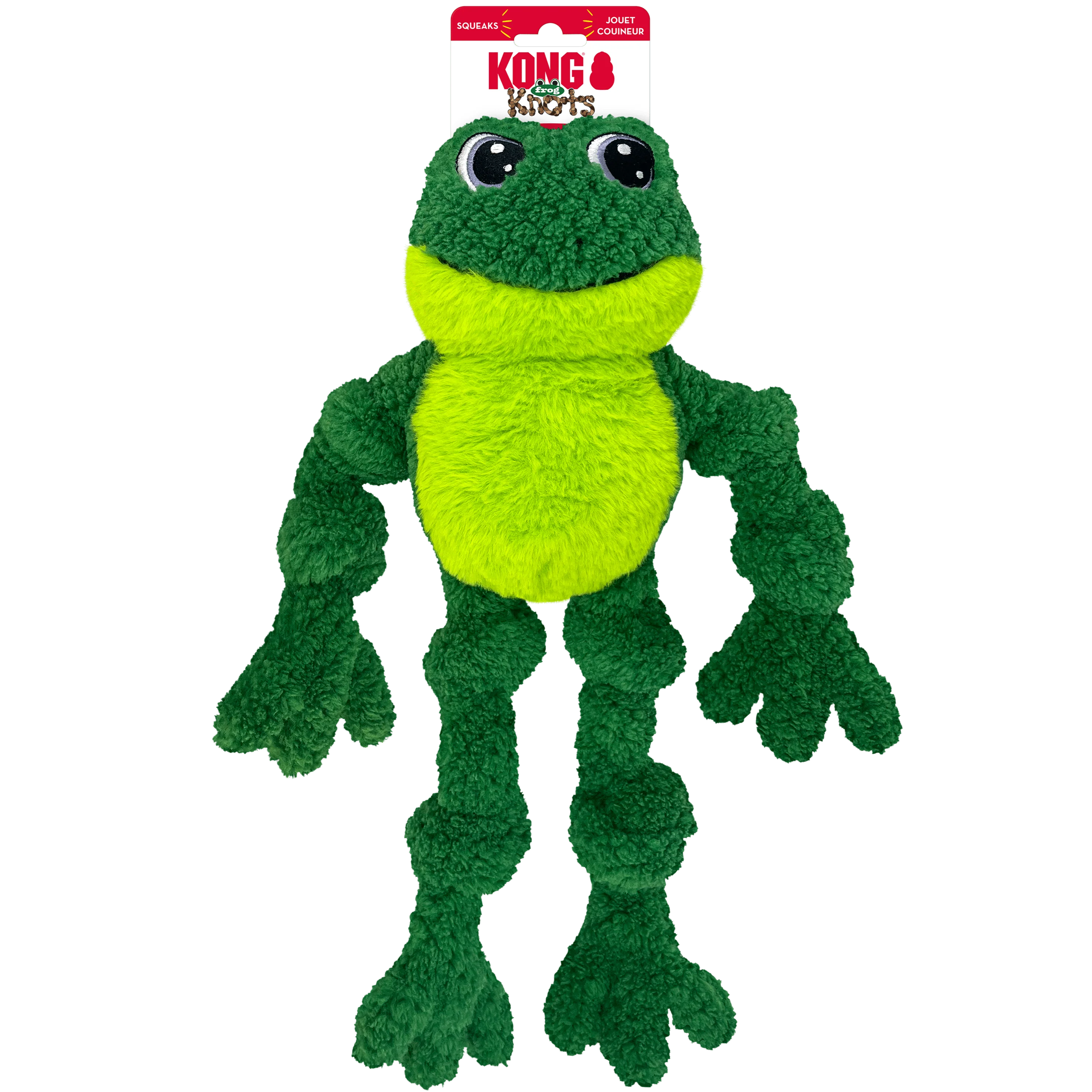KONG Knots Frog Dog Toy