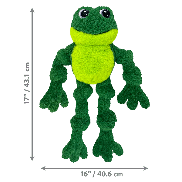 KONG Knots Frog Dog Toy - Image 3
