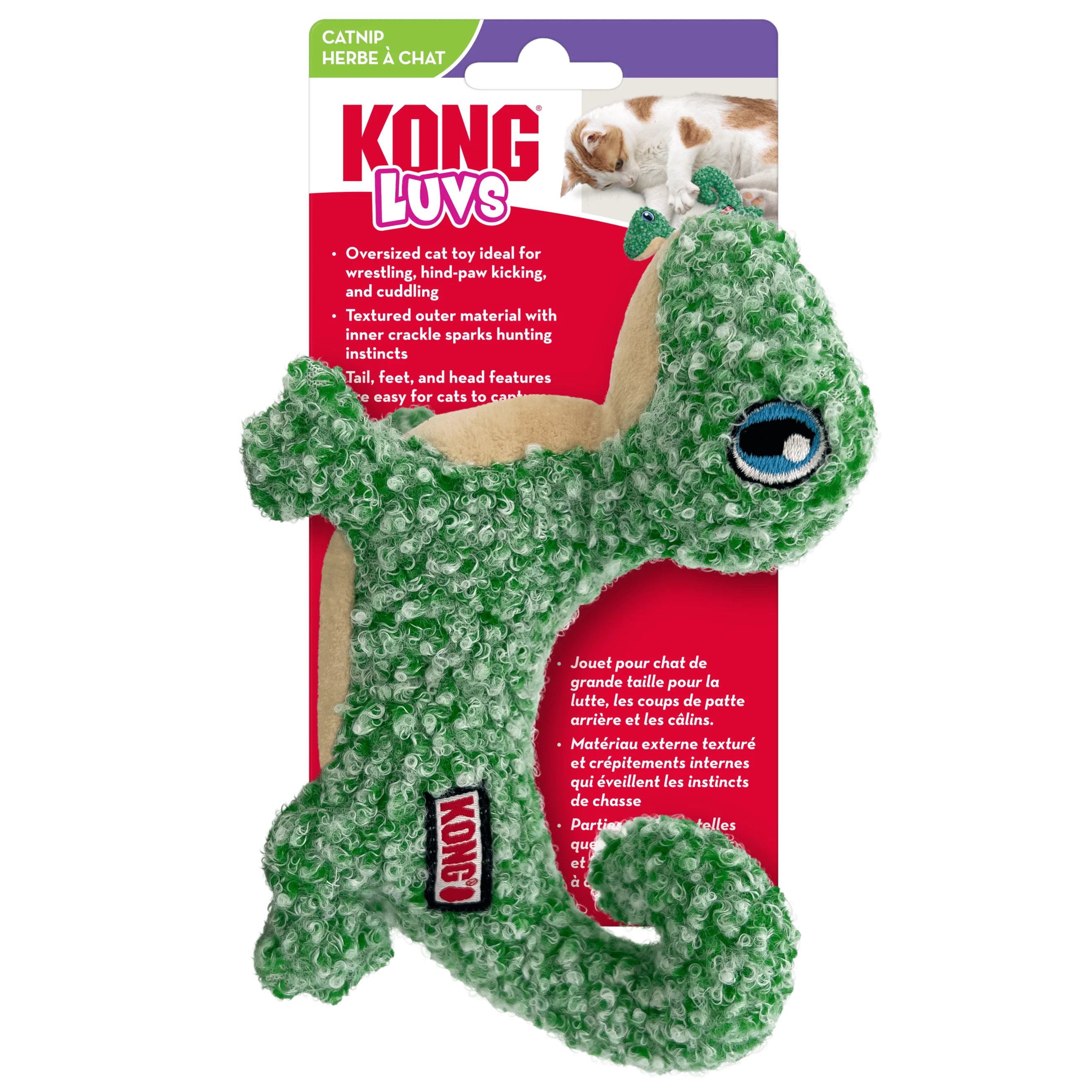 KONG Luvs Lizard Cat Toy